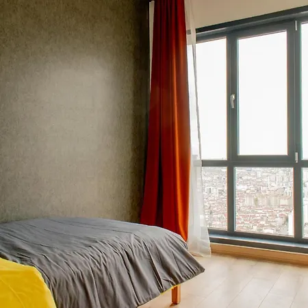 דירה 2 Bed-room Penthouse With Sea And Lake View איסטמבול
